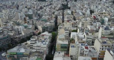 İspanya 'nın Barselona şehrinin hava manzarası