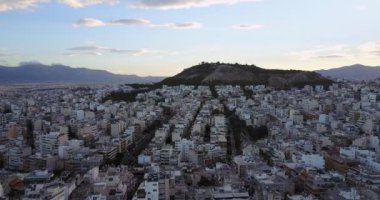 Barselona şehrinin hava manzarası