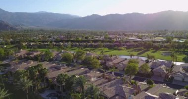 Coachella, Kaliforniya 'daki Residential Area Hava Görüntüleri
