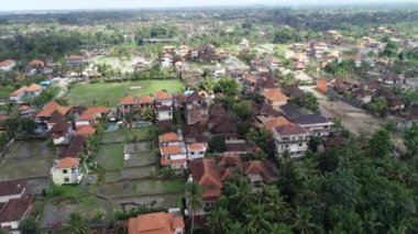Ubud Rice Paddie insansız hava aracı Asya ülkesi