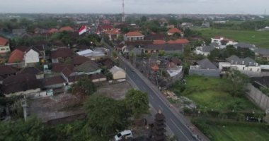 En güzel manzaranın başkentinin havadan görünüşü.