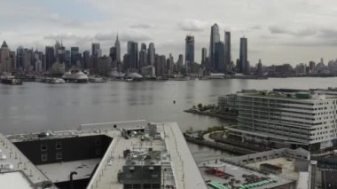 Jersey City, New Jersey 'in Hava Görüntüleri