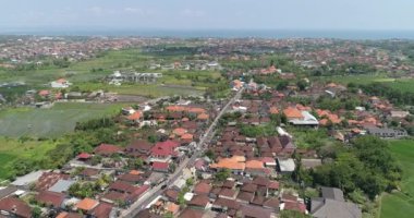 Bir İç Bölge, Bali, Endonezya 'nın Hava Kapanışı