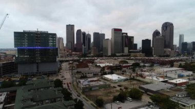 ATT Stadyumu Kovboyları Hava Görüntülü Futbol NJ Hava Drone Kentsel