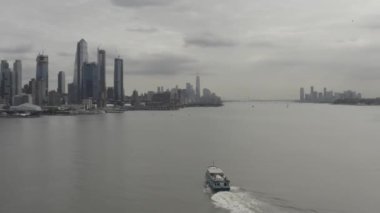 ATT Stadyumu Kovboyları Hava Görüntülü Futbol NJ Hava Drone Kentsel