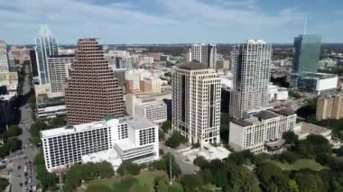 ATT Stadyumu Kovboyları Hava Görüntülü Futbol NJ Hava Drone Kentsel