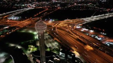 Dallas Şehir Merkezi Teksas Gecesi 420