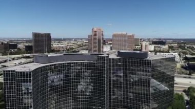 Houston Teksas Hava Aracı Hava Görüntüsü