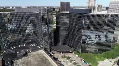 Houston Teksas Hava Aracı Hava Görüntüsü