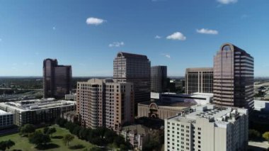 Houston Teksas Hava Aracı Hava Görüntüsü