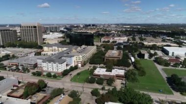 Houston Teksas Hava Aracı Hava Görüntüsü