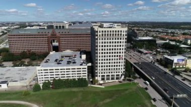 Houston Teksas Hava Aracı Hava Görüntüsü