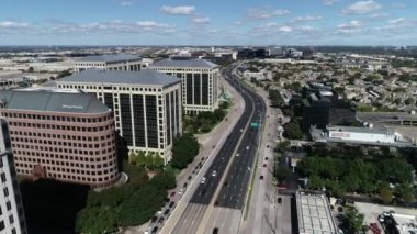 Houston Teksas Hava Aracı Hava Görüntüsü