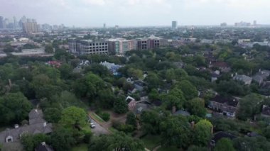 Houston Teksas Hava Aracı Hava Görüntüsü