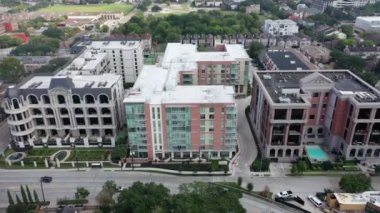 Houston Teksas Hava Aracı Hava Görüntüsü