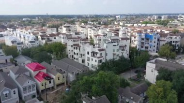 Houston Teksas Hava Aracı Hava Görüntüsü