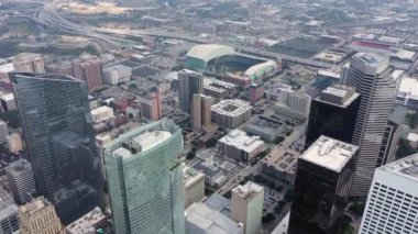 Houston Teksas Hava Aracı Hava Görüntüsü