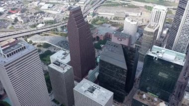Houston Teksas Hava Aracı Hava Görüntüsü