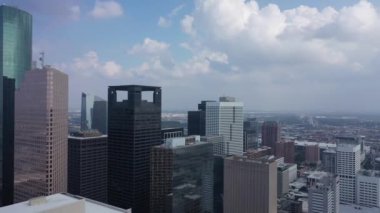 Houston Teksas Hava Aracı Hava Görüntüsü
