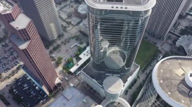 Houston Teksas Hava Aracı Hava Görüntüsü