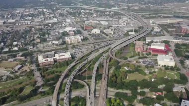 Houston Teksas Hava Aracı Hava Görüntüsü