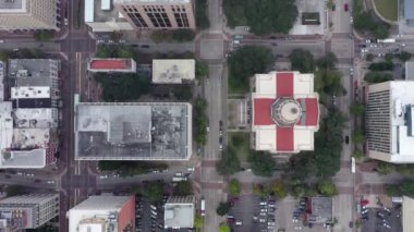 Houston Teksas Hava Aracı Hava Görüntüsü