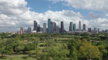 Houston Teksas Hava Aracı Hava Görüntüsü