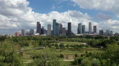 Houston Teksas Hava Aracı Hava Görüntüsü
