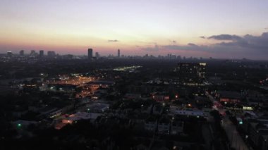 Houston Teksas Hava Aracı Hava Görüntüsü