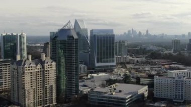 Aerial of Buckhead, Atlanta, Georgia