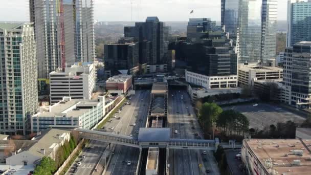 Aerial Buckhead Atlanta Georgia — Video