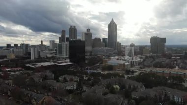 Aerial of Downtown Atlanta, Georgia