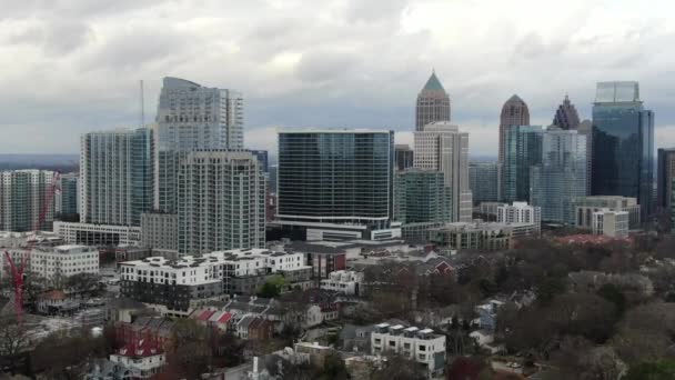 Letectvo Downtown Atlanta Georgia — Stock video