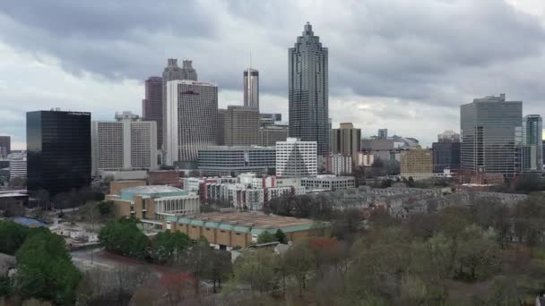 Antenne Von Downtown Atlanta Georgia — Stockvideo