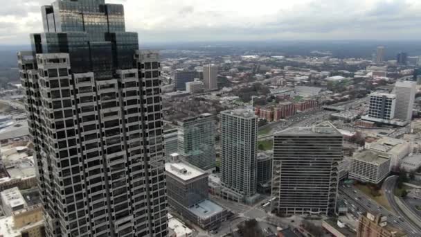 Aerial Downtown Atlanta Georgia — Video Stock