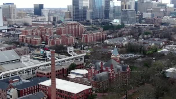 Aerial Downtown Atlanta Georgia — Vídeo de Stock