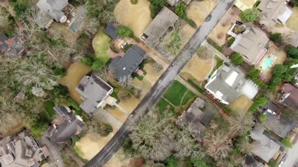 Desde Una Perspectiva Aérea Centro Atlanta Georgia Presenta Dinámico Paisaje — Vídeos de Stock