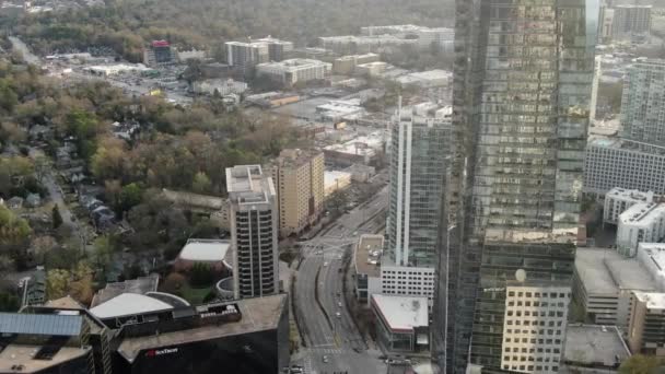 Aerial Buckhead Atlanta Georgia — Stock videók