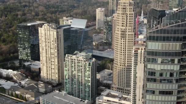 Vue Aérienne Buckhead Atlanta Géorgie — Video