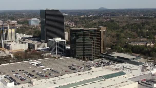 Aerial Buckhead Atlanta Georgia — Vídeos de Stock