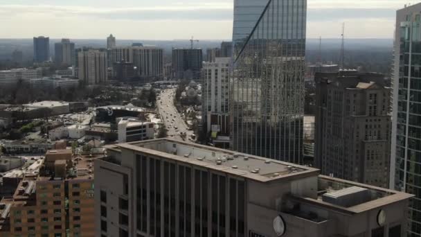 Aerial Buckhead Atlanta Georgia — Vídeo de stock