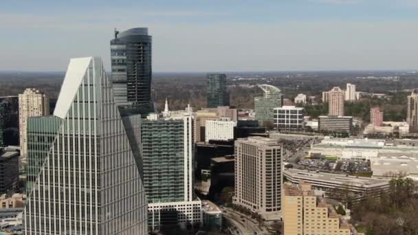 Aerial Buckhead Atlanta Georgia — Stock video