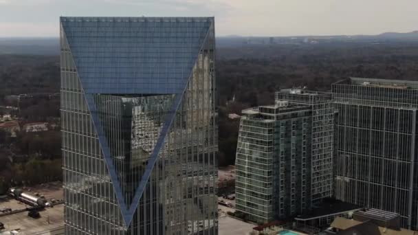 Aerial Buckhead Atlanta Georgia — Stok video