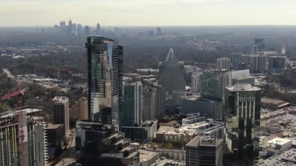 Aerial Buckhead Atlanta Georgia — Stok video