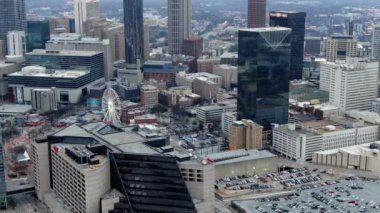 Aerial of Downtown Atlanta, Georgia