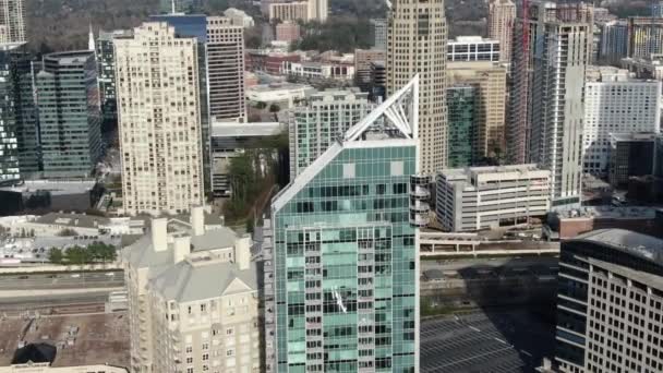 Aerial Buckhead Atlanta Georgia — Wideo stockowe