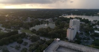 Şehir merkezindeki Orlando, Florida hava