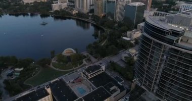 Şehir merkezindeki Orlando, Florida hava