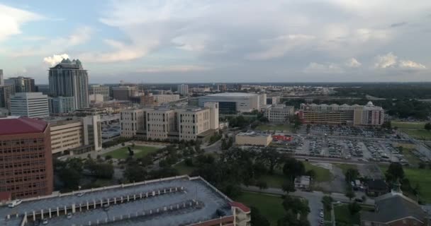 Antenn Downtown Orlando Florida — Stockvideo