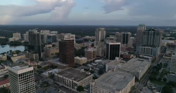 Antenn Downtown Orlando Florida — Stockvideo